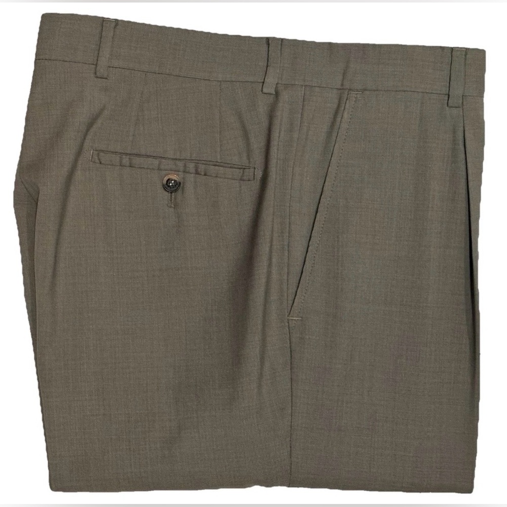 HUGO BOSS BLACK LABEL DRESS PANTS 33 MENS PANTS TAUPE SAGE